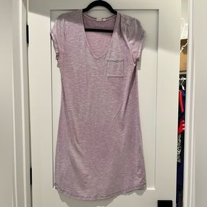 Gap lilac tshirt dress